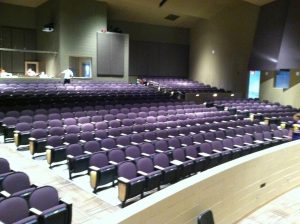 Tope Auditorium Interior