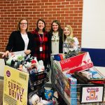 Student Council Donates Items to Cubbie's Cupboard